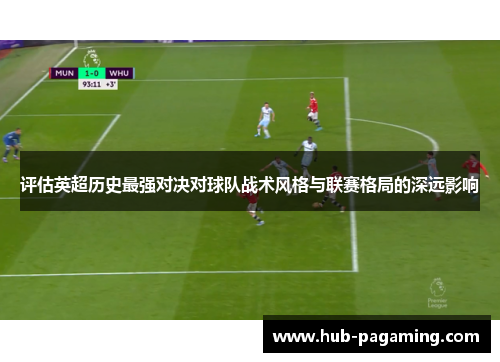 评估英超历史最强对决对球队战术风格与联赛格局的深远影响